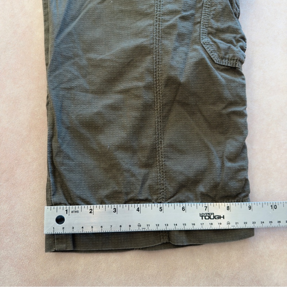 Eddie Bauer Olive Green Cargo Capris - Picture 6 of 8